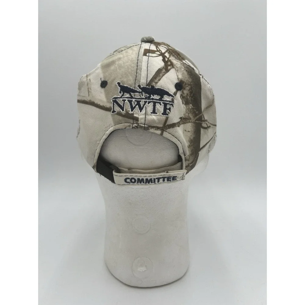 NWTF Save The Habitat Save The Hunt Realtree Camo Committee Hat Cap OSFM